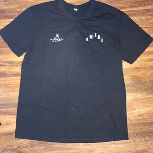 AMIRI Black Short Sleeve Tee